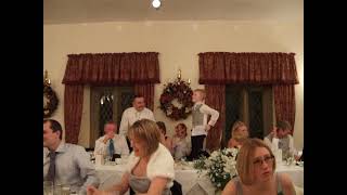 H bomb does his Dads best man speech