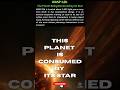 Watch a planet being eaten by its star - mystery of Wasp 12b - #WASP12b #Exoplanet #HotJupiter 🌟