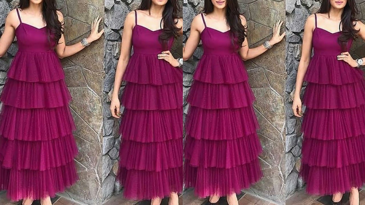 simple design for gown