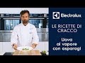 Cracco #1 - Uova al vapore con asparagi