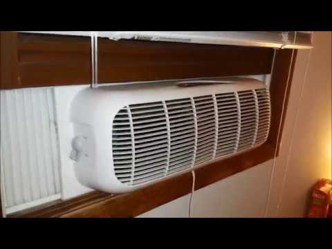 Twin Window Fan With Squirrel Cage Blowers Full Youtube