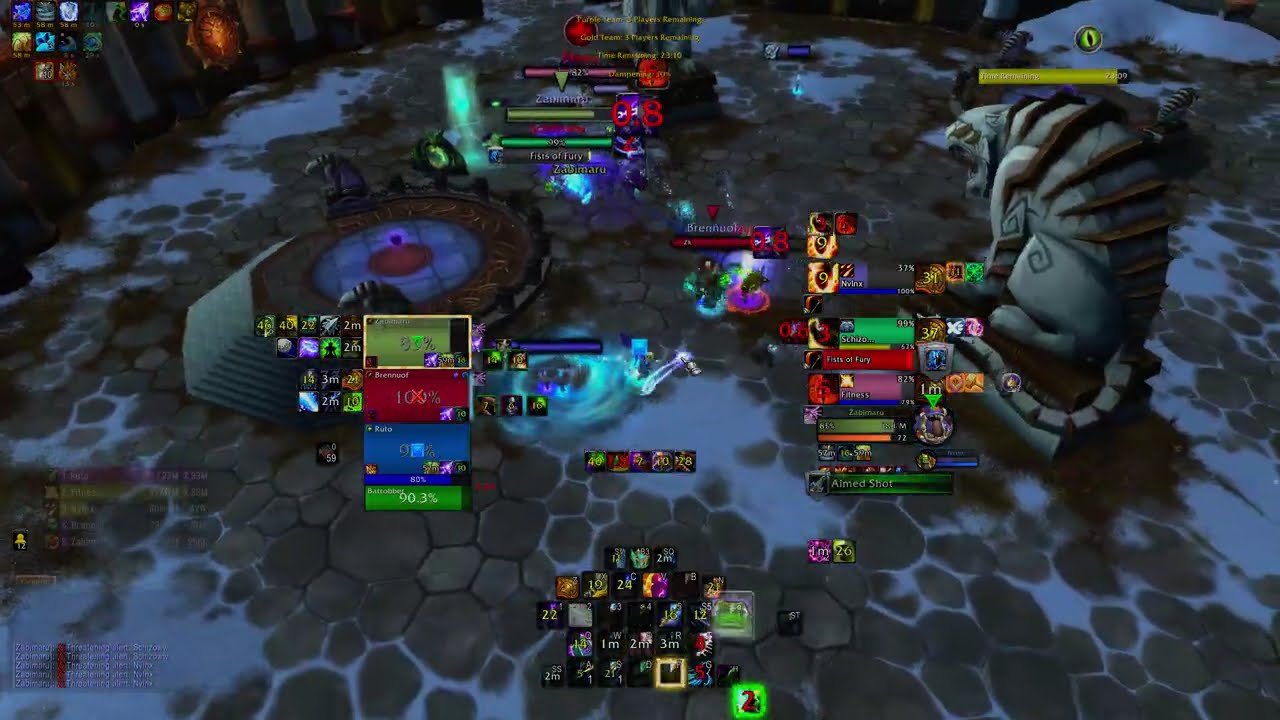 PHDK vs WW/Destro/HPal 2457 MMR Rsham POV