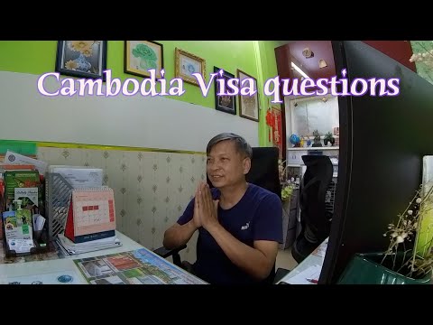 Some questions answered about Cambodia Visa options and drivers license