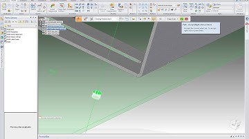 Solid Edge: How to align a Slot with two holes.