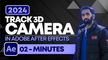 How to Track 3D Camera in After Effects 2024 | Adobe After Effects 3D Camera Tracker