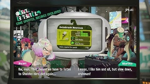 Splatoon 2 - Weapon Update: Octobrush Nouveau (1/1/18)