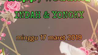 Melepas lajang indah \u0026 yongky