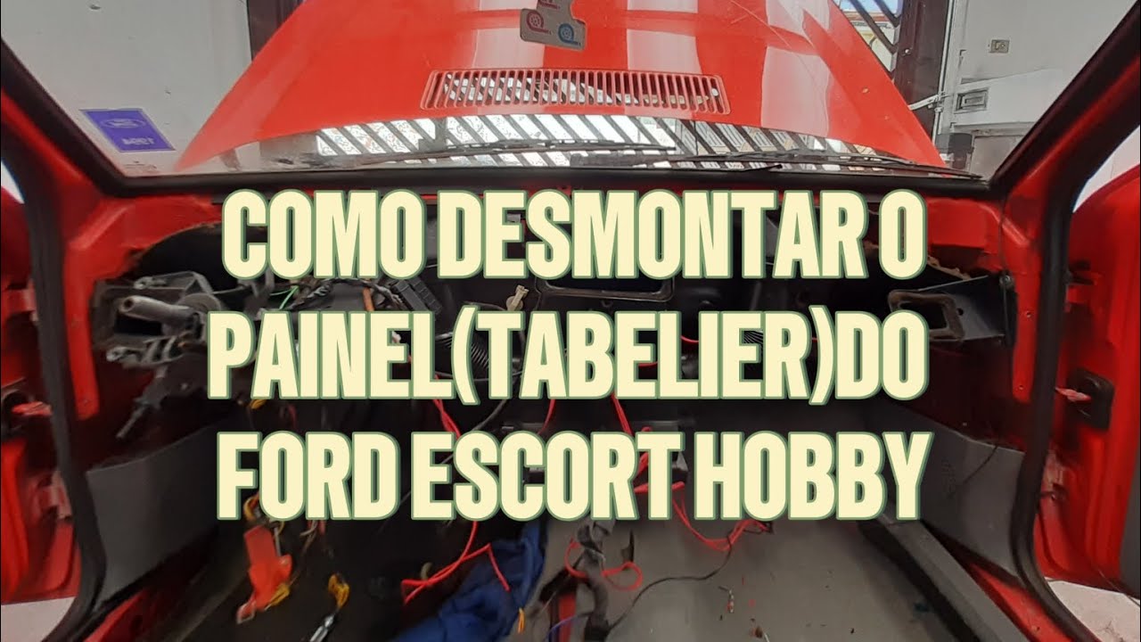 Como Desmontar Painel do Ford Escort Hobby
