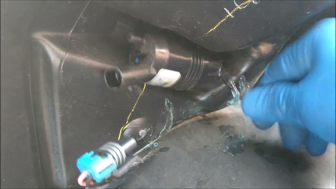 How to replace windshield washer fluid Sensor for C5 Corvette. YouTube