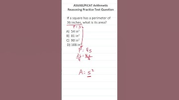 ASVAB/PiCAT Arithmetic Reasoning Practice Test Q: Perimeter and Area #acetheasvab with #grammarhero