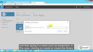 How to Create a Picture Library in SharePoint 2016