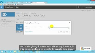 How to Create a Picture Library in SharePoint 2016