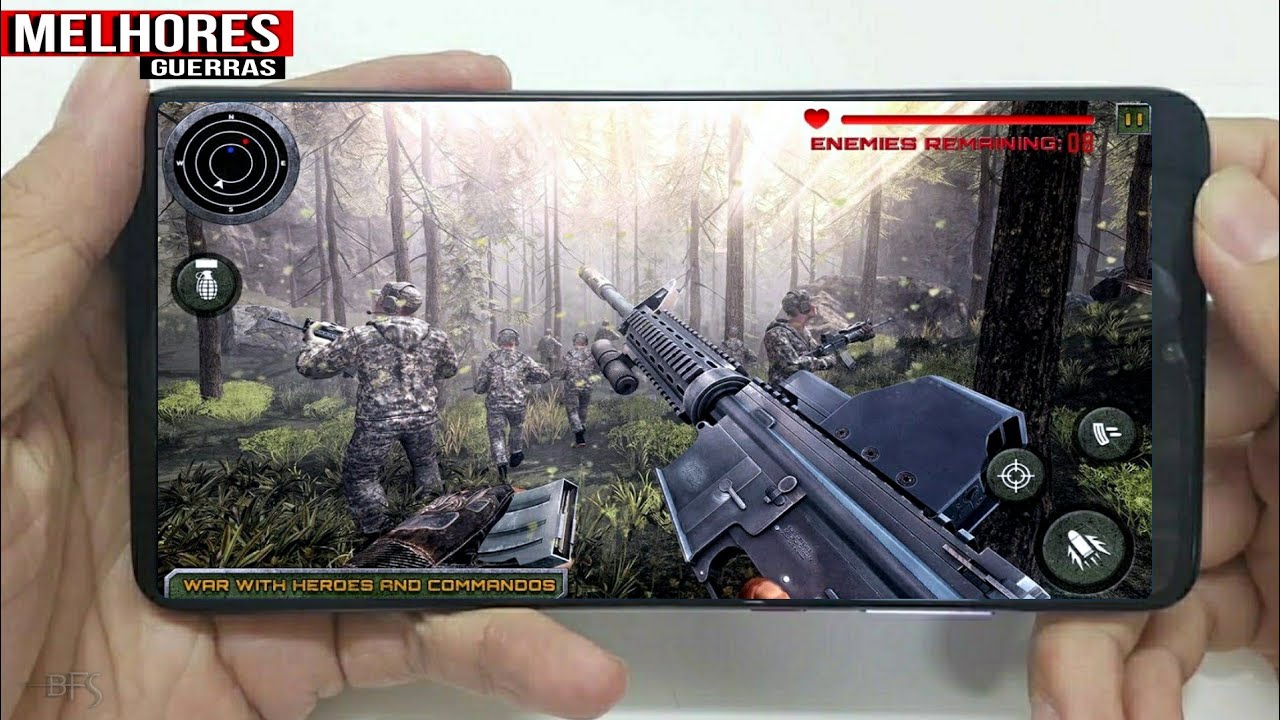Jogos de guerra para Android e iOS: Melhores Offline e Online