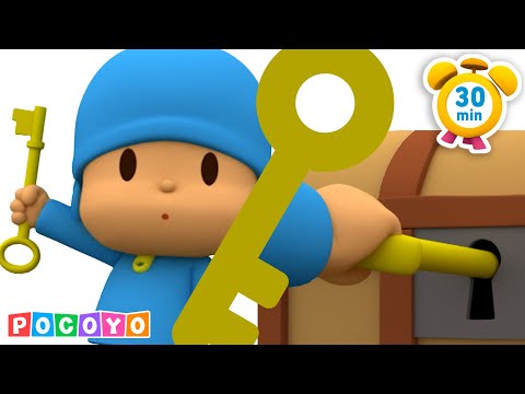 Pocoyo قناة العربية القناة الرسمية المفتاح السحري 30 دقيقة كارتون ورسوم متحركة للأطفال