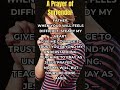 A Prayer of Surrender #shorts #prayer #jesus #jesuschrist #bible #amen #scripture