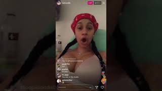 Cardi b | instagram live 15. august 2018