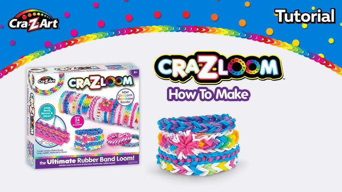 Cra-Z-Art Cra-Z-Loom Ultimate Rubber Band Bracelet Maker Kit - Bed