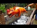 VN Daily - Amazing. Crispy Roast BBQ Whole Pig Hog - village food