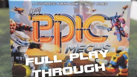 Tiny Epic Mechs by Gamelyn Games Full Play Through
