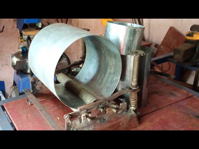 Making a Metal Roller Bender (Ring Rolling Machine) 