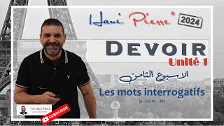 M. Hani Pierre - Devoir Les mots interrogatifs (#1 - 20)