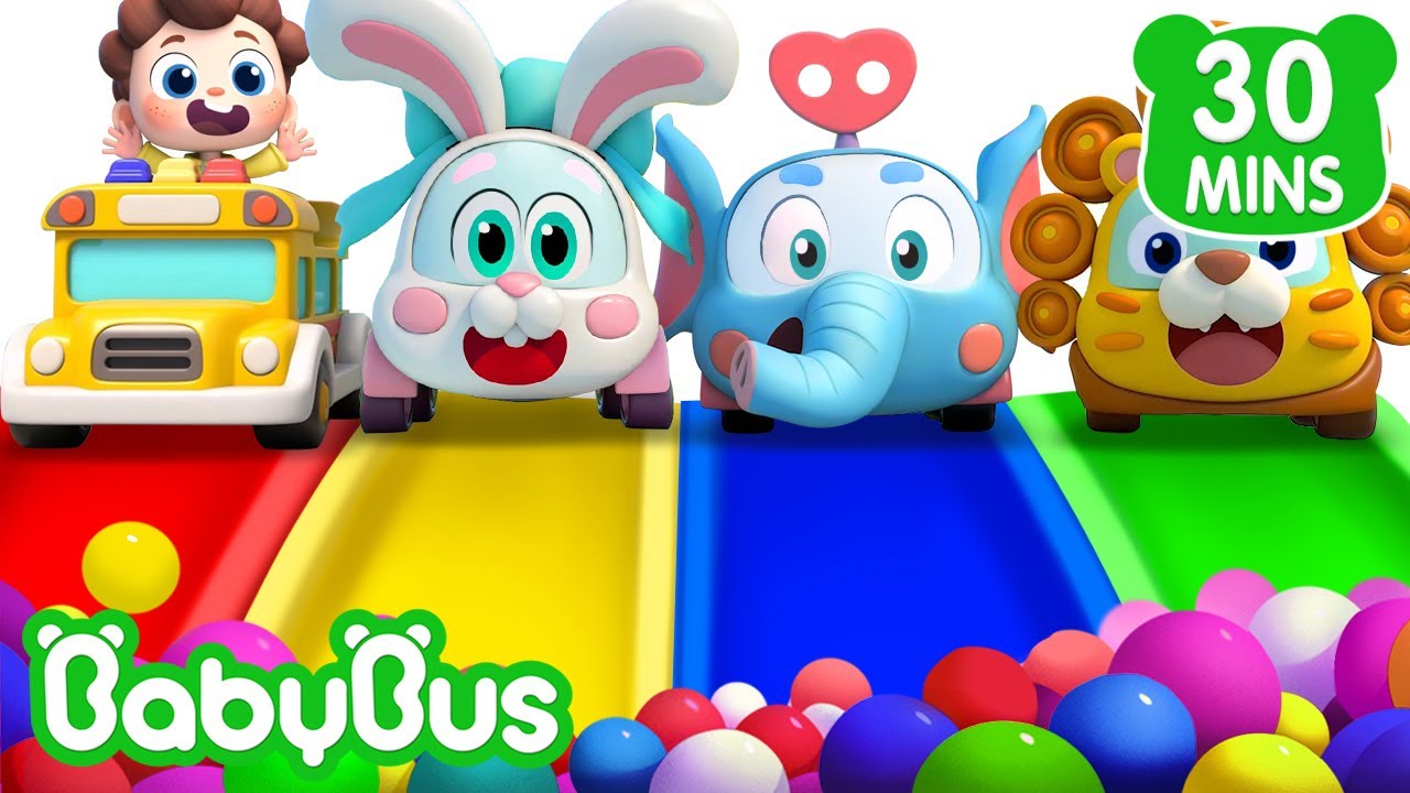 As Rodas do  Ônibus dos Animais | Sim! Neo | Sons dos Animais | Músicas Infantis 🐼 por BabyBus