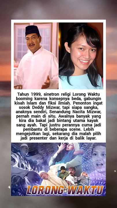 PERNAH MAIN DI LORONG WAKTU, ANAK DEDDY MIZWAR SEKARANG PILIH JADI INI! #shorts #nostalgia #artis