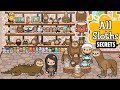 ALL SECRET SLOTHS and SLOTH ITEMS in TOCA LIFE WORLD | Toca Boca Secrets | NecoLawPie