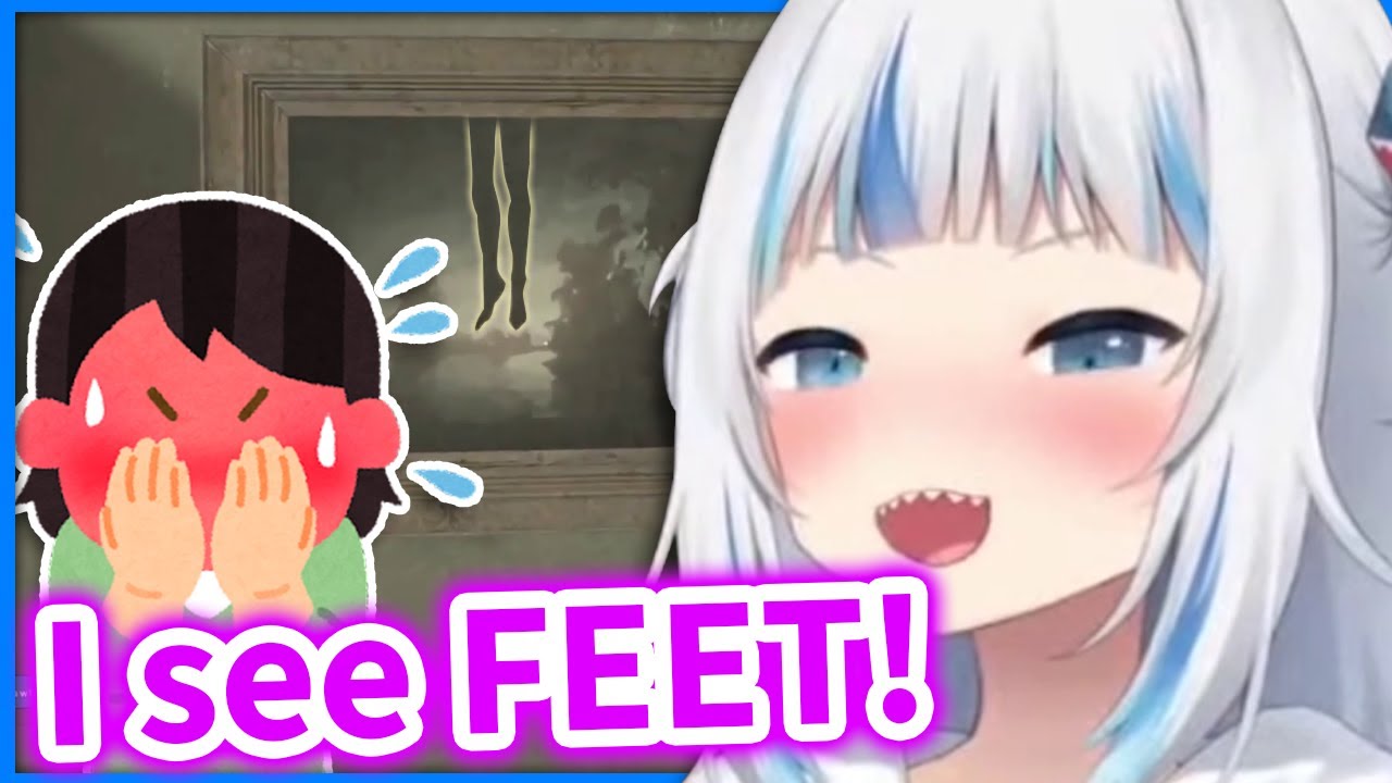 Gura isn't The Only Here that Likes FEET! 【Gawr Gura / HololiveEN】