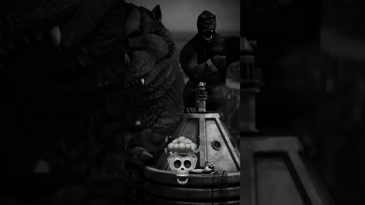 Godzilla Ruins The Original King Kong Shorts
