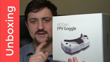 HDZero Goggle Unboxing - What