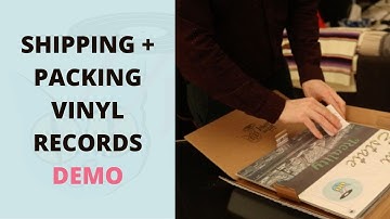 Shipping Vinyl Records For My Discogs Store - Johnythecat Records