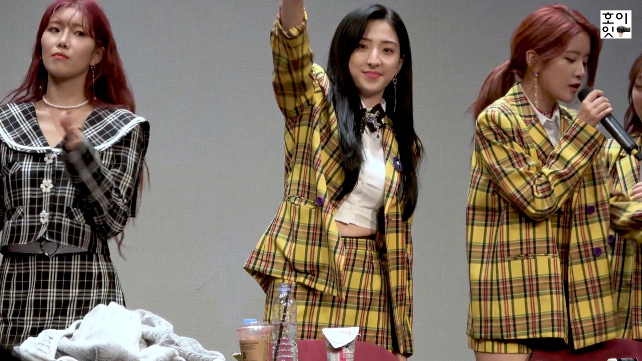 180922 사운드웨이브 영등포점 우주소녀 팬사인회 종반부 은서 Focus By 호이호잇우정