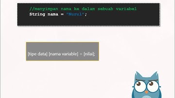 Level 2 : Bermain dengan String, Integer, dan Variable