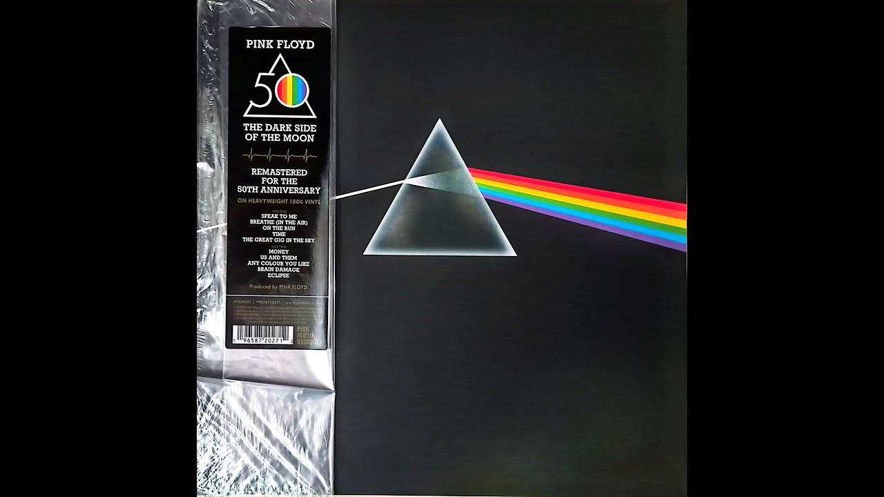 Pink Floyd 1973 The Dark Side Of The Moon Edição LP 180gr 2023