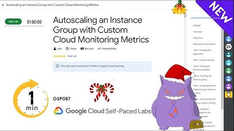 Autoscaling an Instance Group with Custom Cloud Monitoring Metrics | #2024 | #GSP087 |#qwiklabs