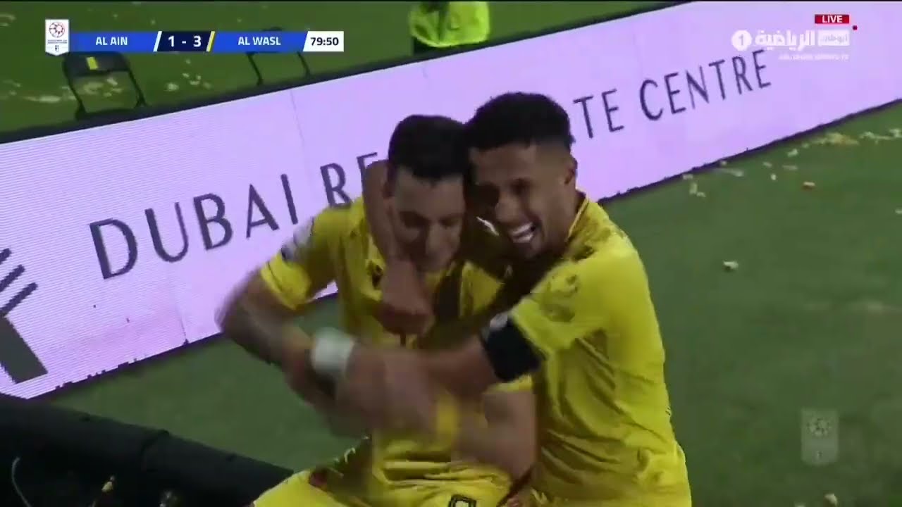 أهداف الوصل في بطولة دوري أدنوك للمحترفين + التتويج موسم 2024/2023 💛🖤😍🔥