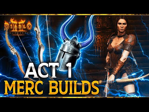 BEST CROWD Control In The Game Period - 5 Powerful ACT 1 Rogue Build Variants Diablo 2 Resurrected