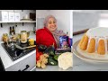 Spend the day with me | Grocery:  مشترياتي للمطبخ | تنظيف الغسالة و المطبخ | شربة لسان عصفور