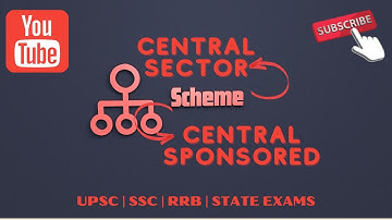 Central sector scheme Vs Centrally Sponsored Scheme (Tamil)