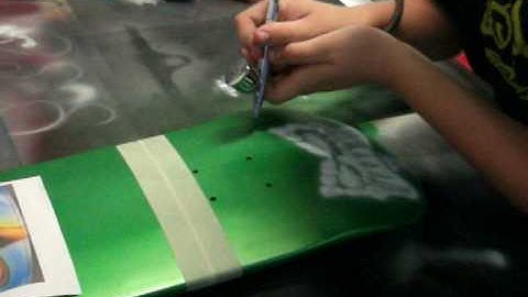 Airbrushed tiki part 1