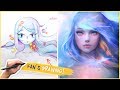 DRAWING A FAN'S ORIGINAL CHARACTER!