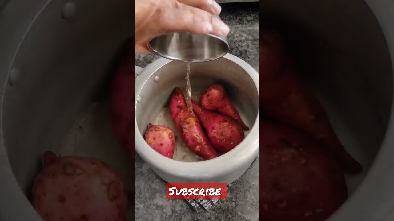 How to boil Sweet potato perfectly  youtube  shorts