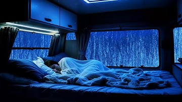 Car Rain Sounds for Sleep 🚗 Soothing Ambience for Falling Asleep Fast & Deep