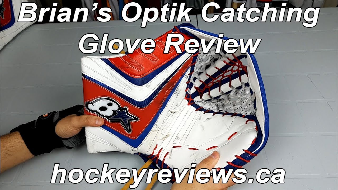 Brian's Optik Goalie Catching Glove Review, The Best Glove I've Worn