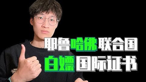 5个免费可以躺着拿的国际证书！超高含金量的证书！【我叫杨小靓x】【4K】