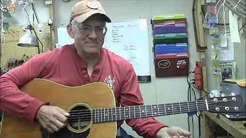 1965 Martin D 28 tuner swap