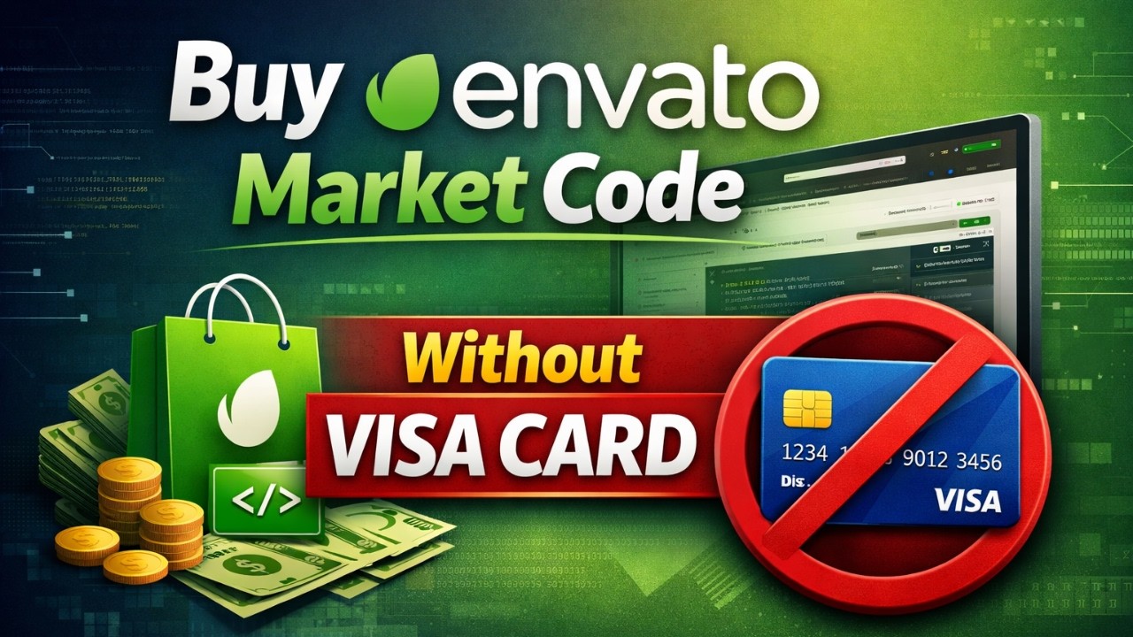 Buy Envato Market Code without Visa Card | Get Free Source Code | Buy Codecanyon Themeforest Theme