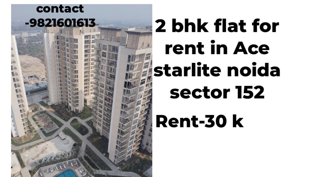 2 bhk flat for rent in Ace starlite noida sector 152
