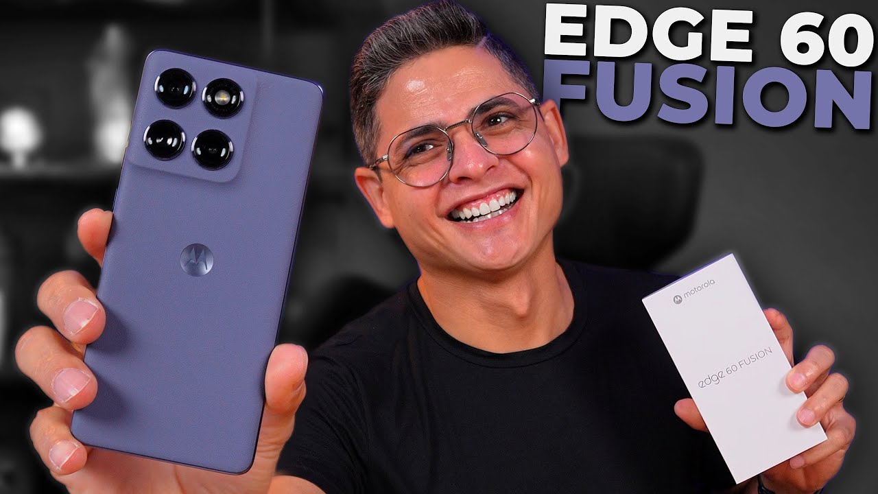 CHEGOU! Novo Motorola EDGE 60 Fusion nas MÃOS! Unboxing e Impressões